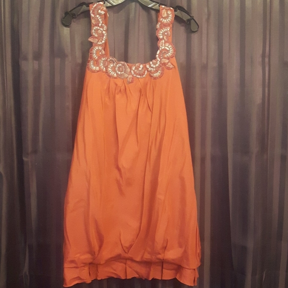 Ginger coloured dress - Picture 1 of 5